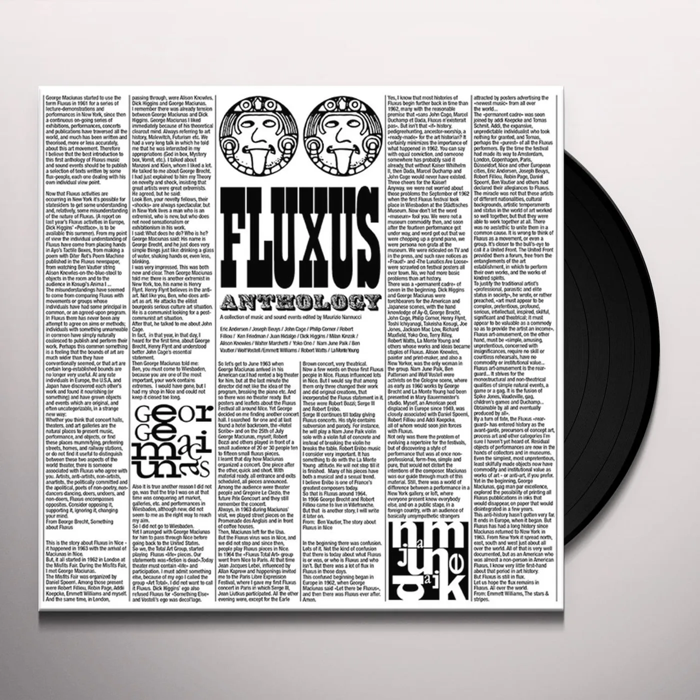 FLUXUS ANTHOLOGY: COLLECTION OF MUSIC / VARIOUS Vinyl Record