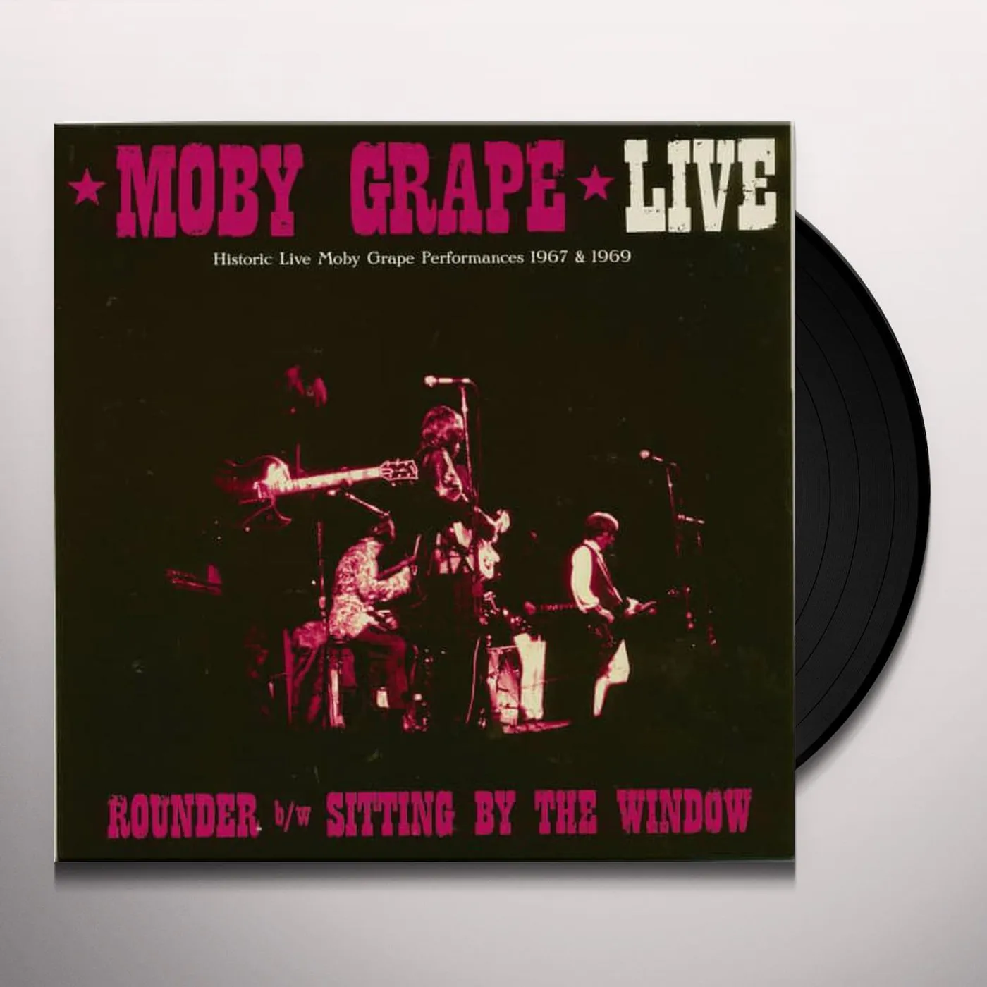 Moby Grape ROUNDER/SITTING BY THE WINDOW Vinyl Record