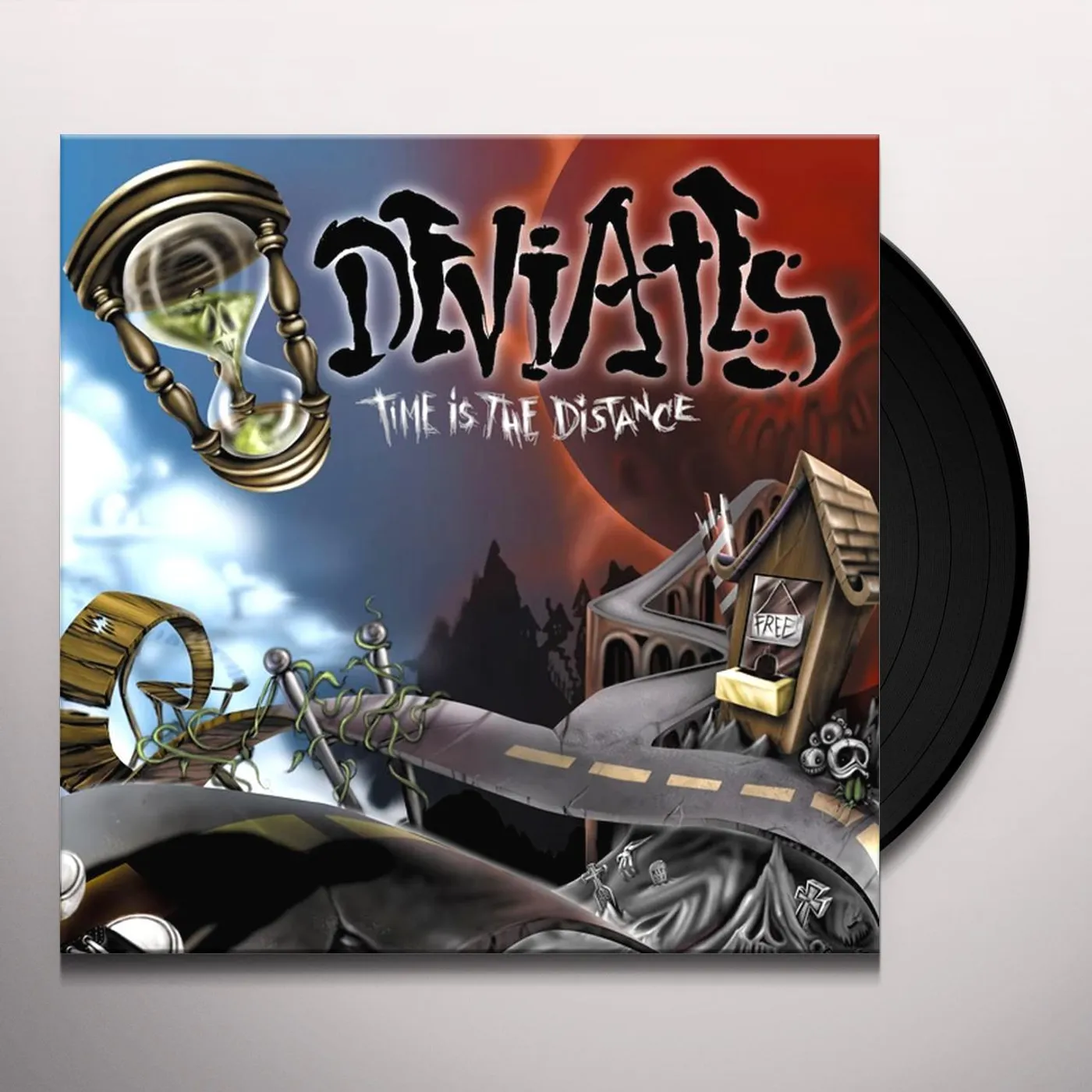 Deviates Time Is The Distance Vinyl Record