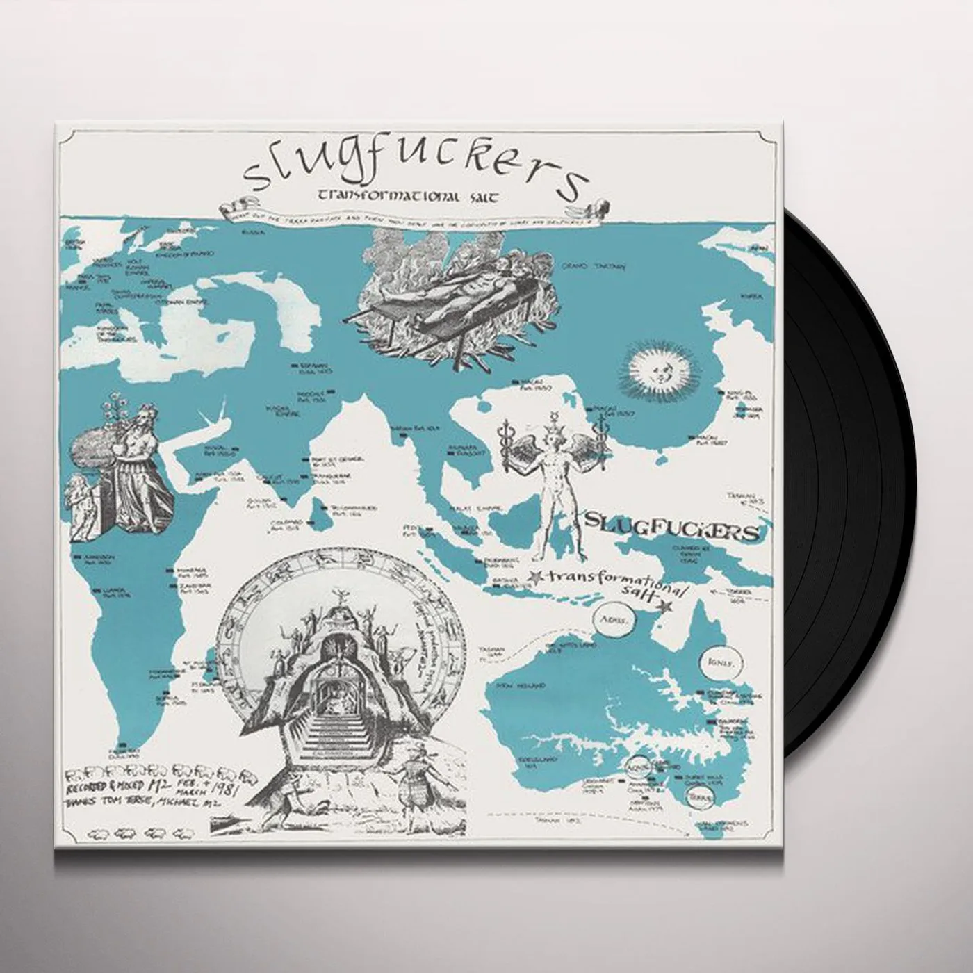 The Slugfuckers TRANSFORMATIONAL SALT Vinyl Record