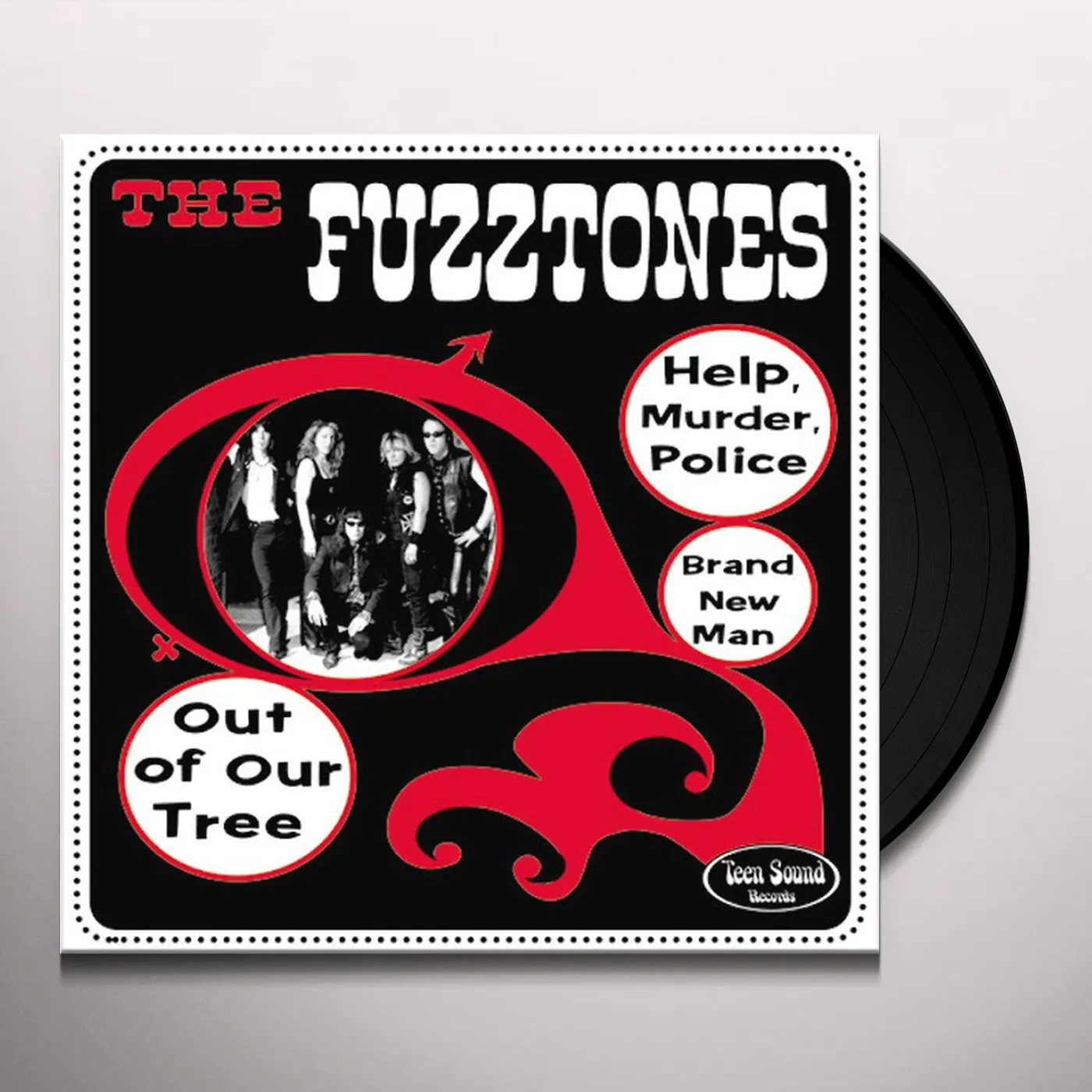 The Fuzztones HELP MURDER POLICE Vinyl Record