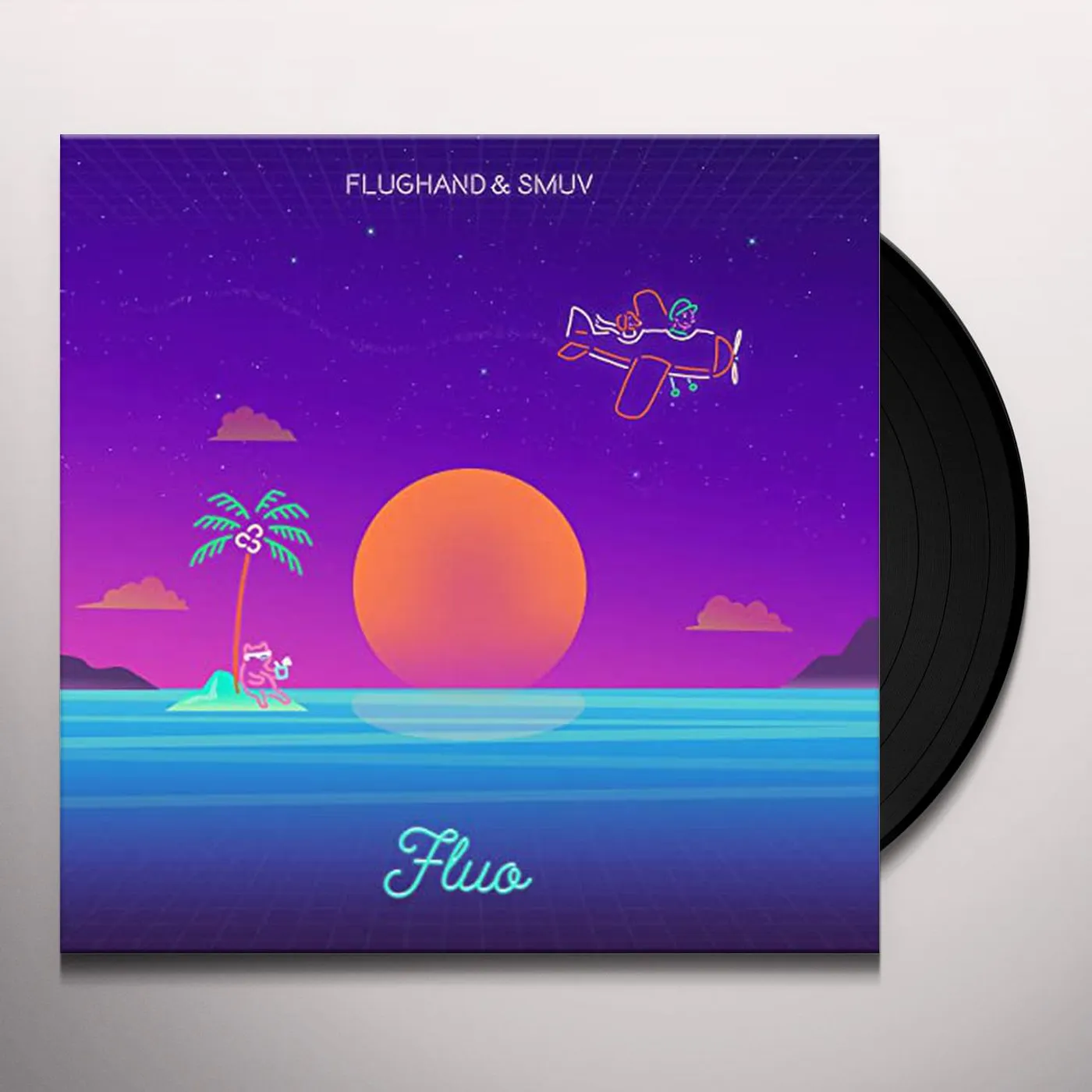 Flughand Fluo Vinyl Record