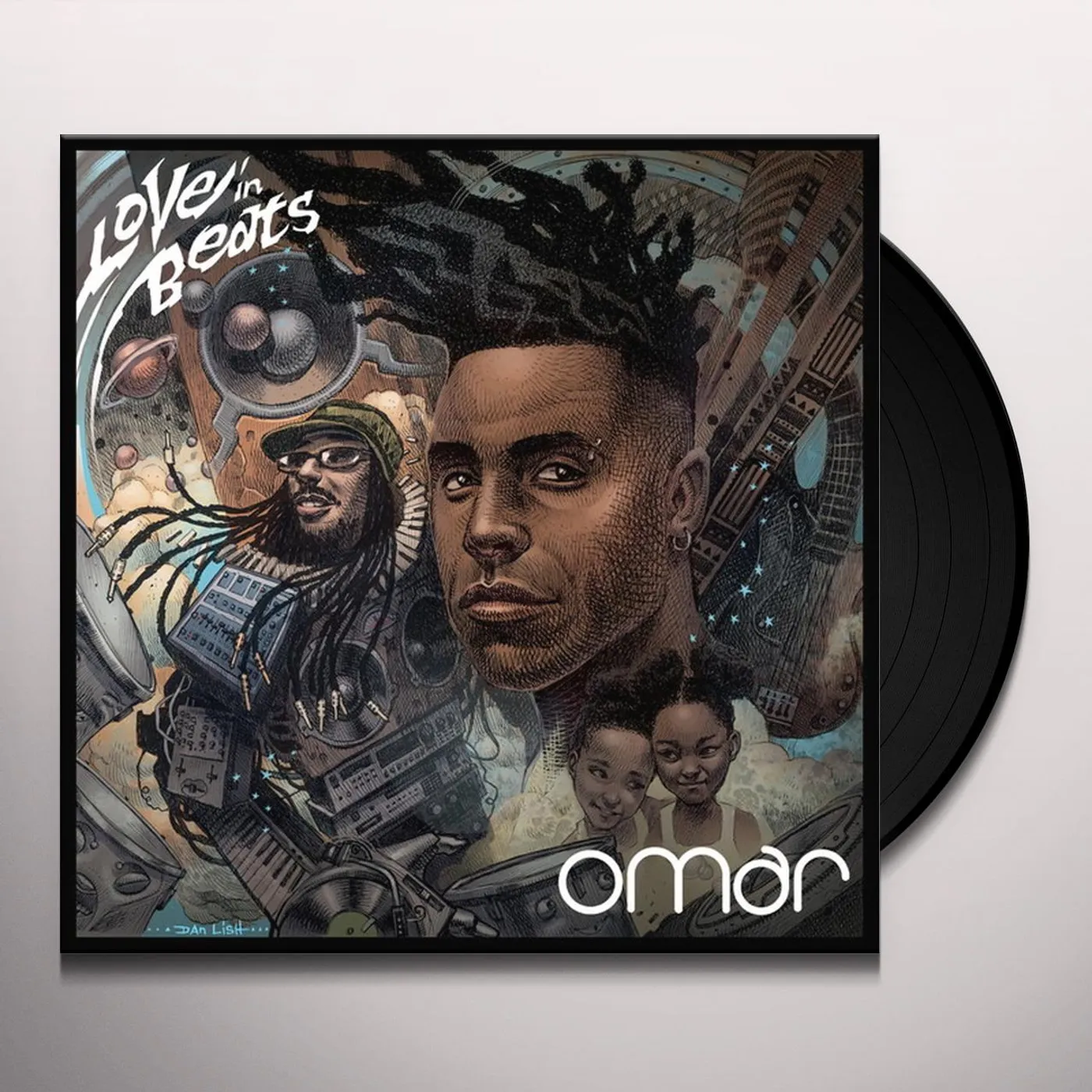 Omar Love In Beats Vinyl Record