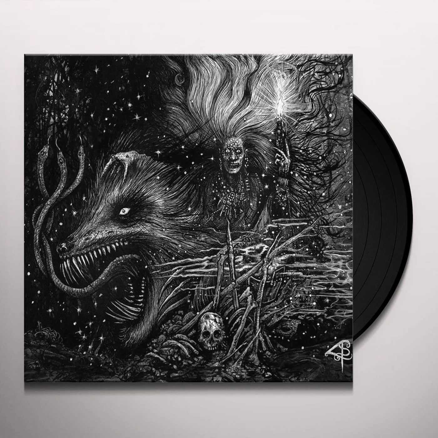 Grafvitnir Obeisance To A Witch Moon Vinyl Record