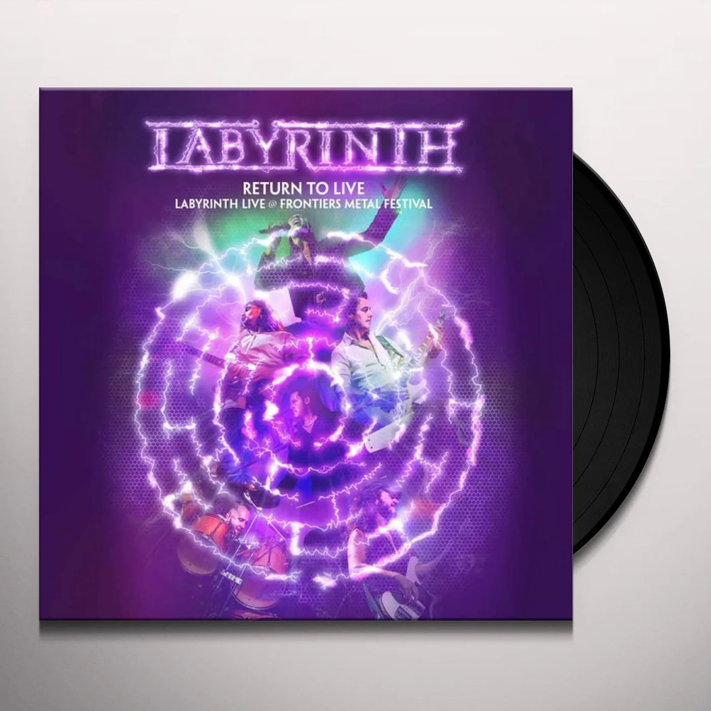 Labyrinth Return To Live Vinyl Record