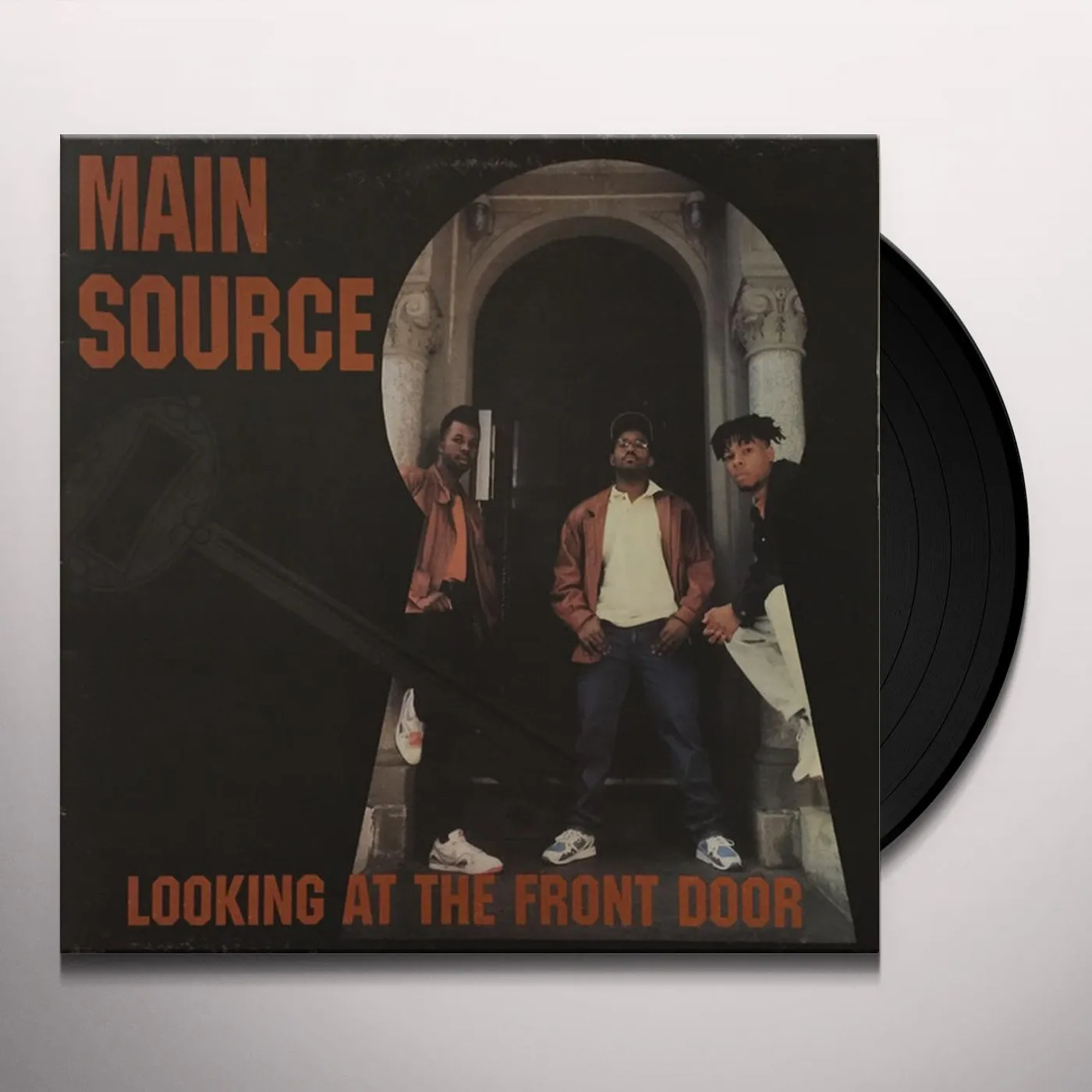 Main Source Looking At The Front Door Vinyl Record
