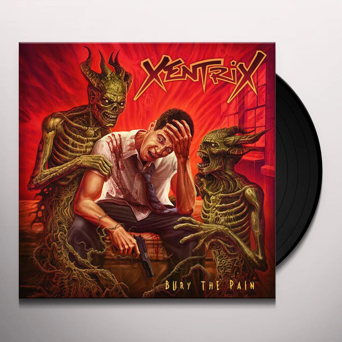 Xentrix Bury The Pain Vinyl Record