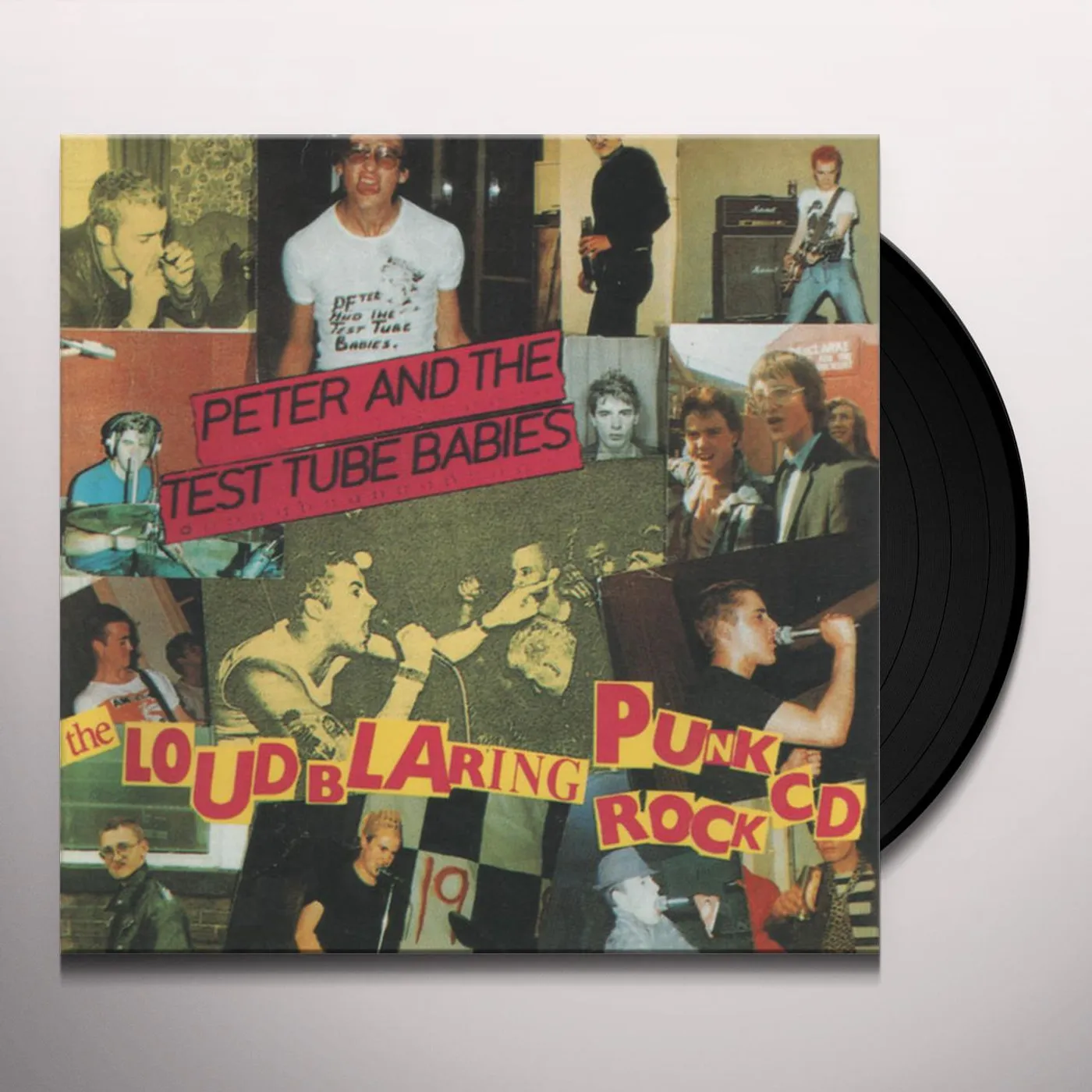 Peter and the Test Tube Babies Loud Blaring Punk Rock Vinyl Record