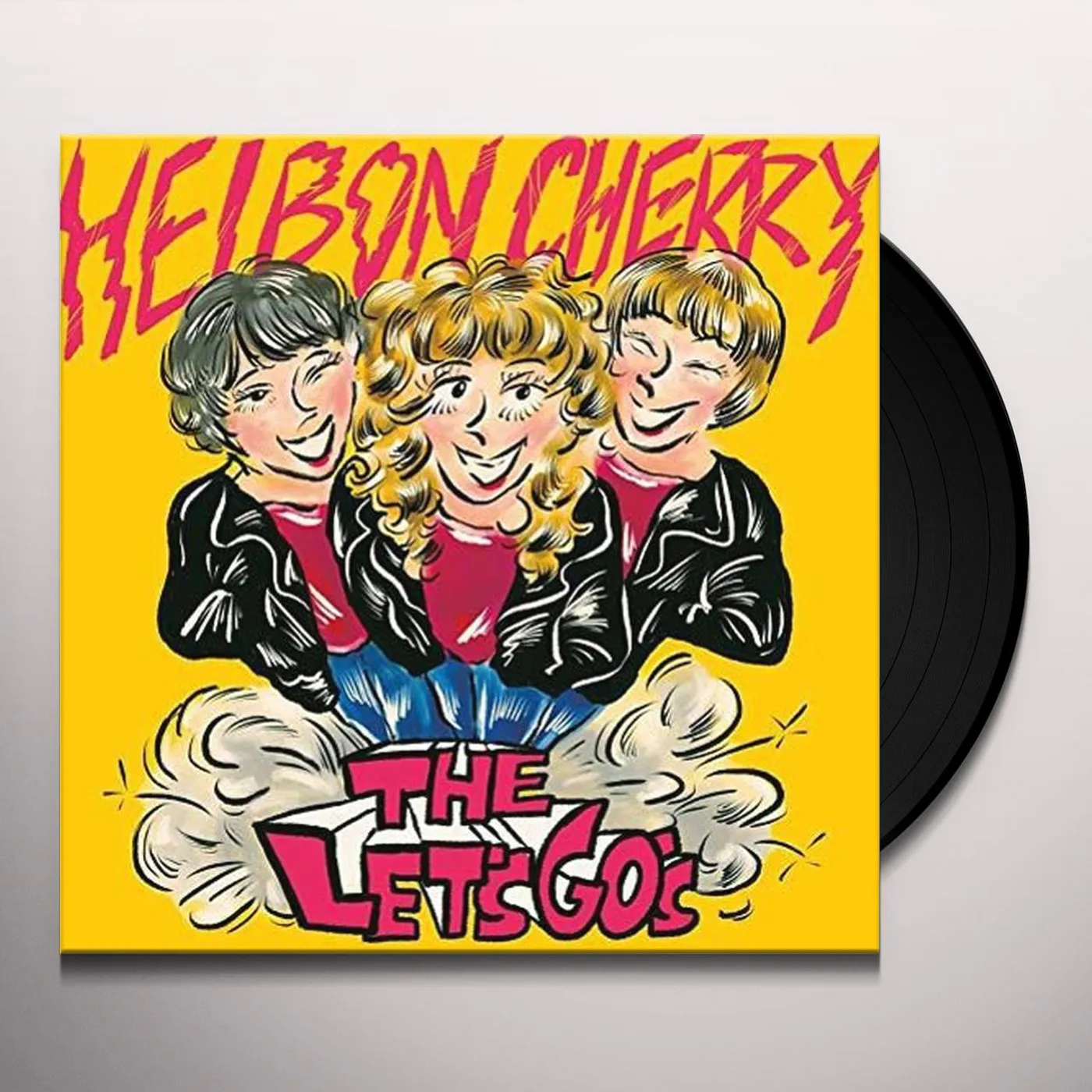 THE LET'S GO's Heibon Cherry Vinyl Record