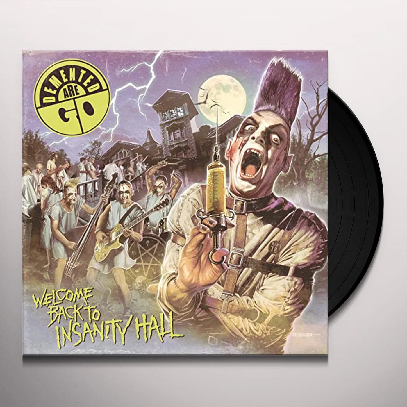 Demented Are Go Welcome Back To Insanity Hall Vinyl Record