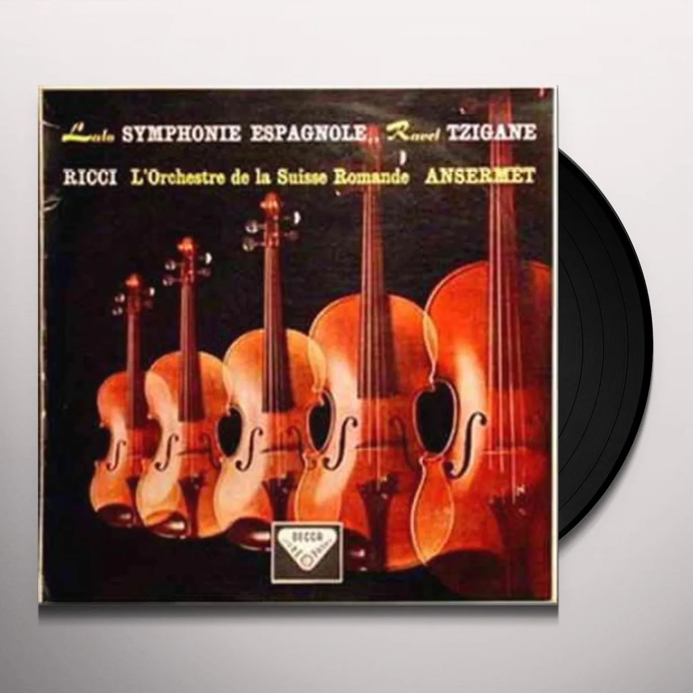 Ernest Ansermet Lalo: Symphonie Espagnole/Ravel: Tzigane Vinyl Record