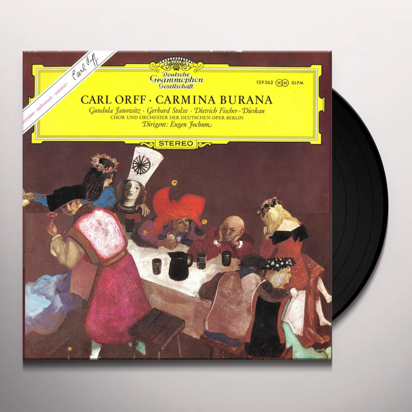 Eugen Jochum Orff: Carmina Burana Vinyl Record