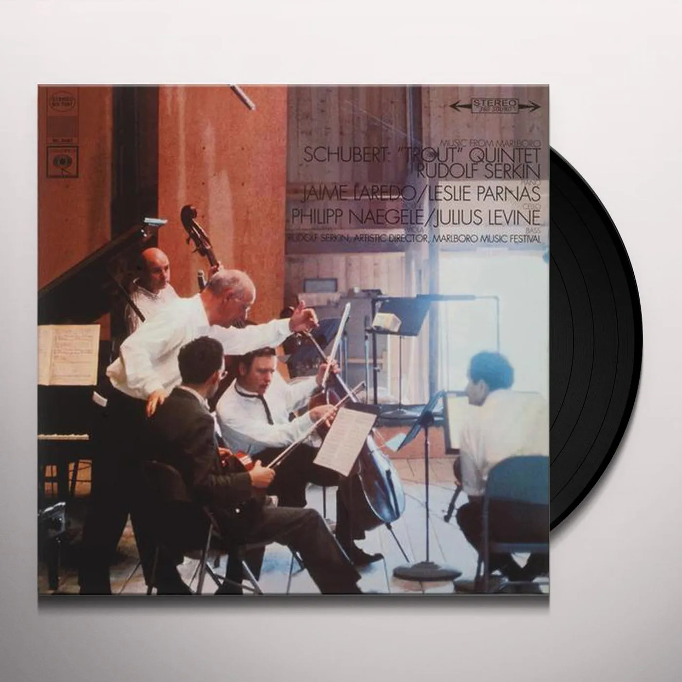 Rudolf Serkin Schubert: Trout Quintet Vinyl Record