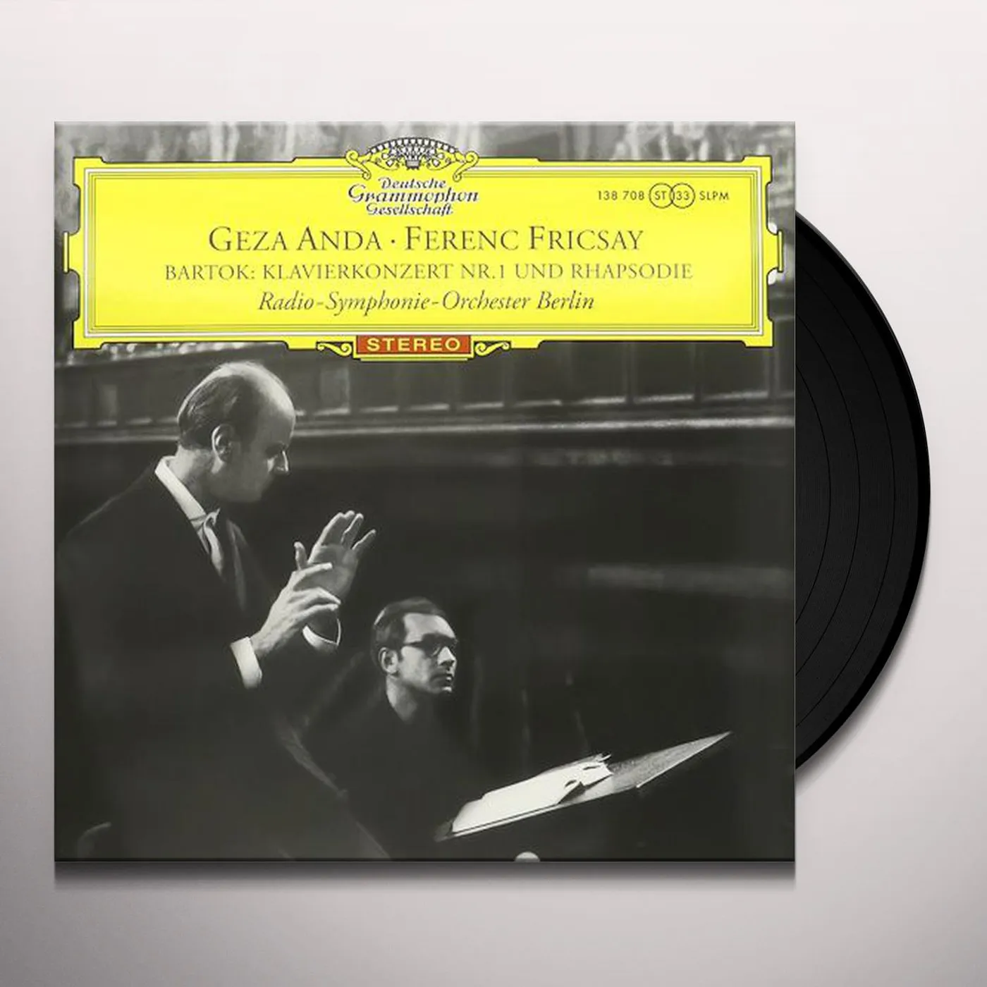 Geza Anda Bartok: Piano Concerto No. 1 Vinyl Record