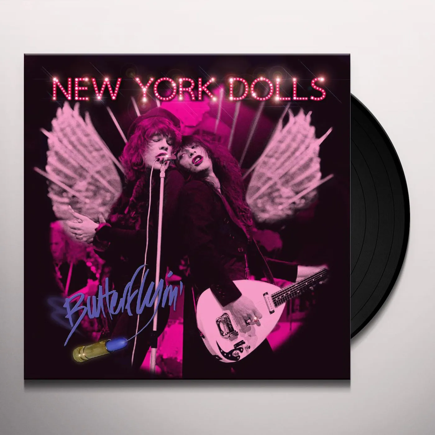 New York Dolls Butterflyin' Vinyl Record
