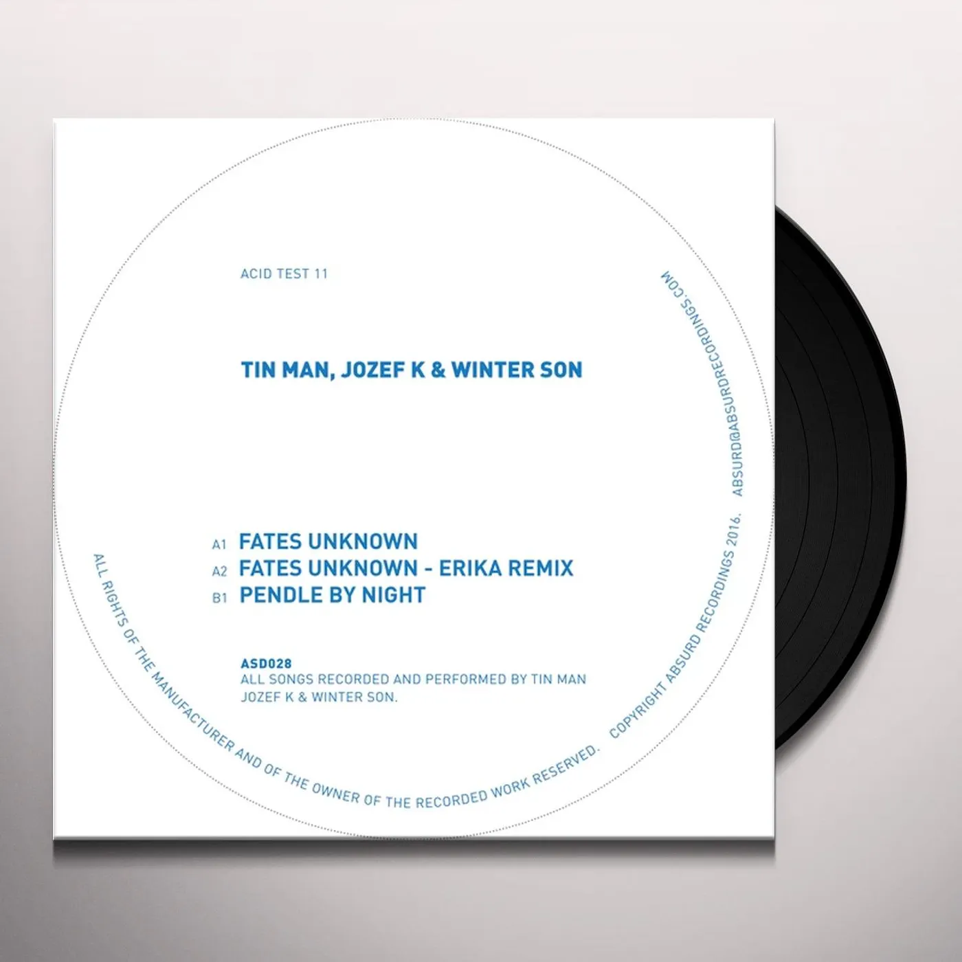 Tin Man Acid Test 11 Vinyl Record