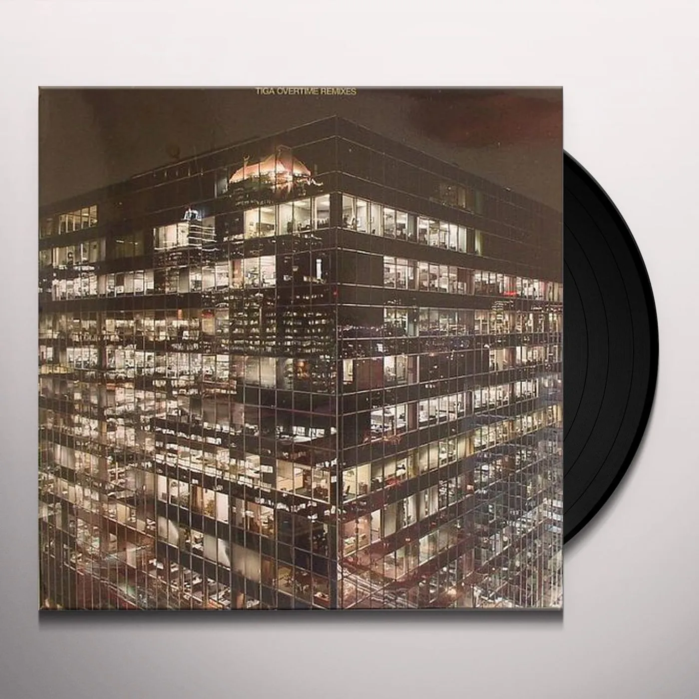 Tiga Overtime Remixes Vinyl Record