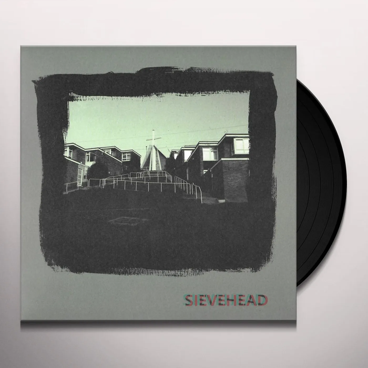 Sievehead Buried Beneath Vinyl Record