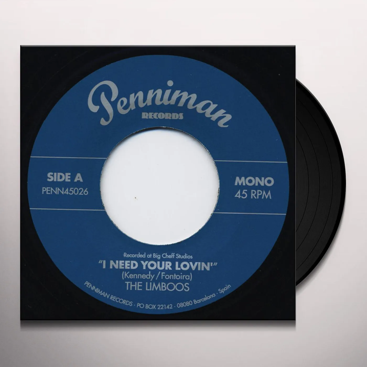 The Limboos I Need Your Lovin'/I'm A Fool Vinyl Record