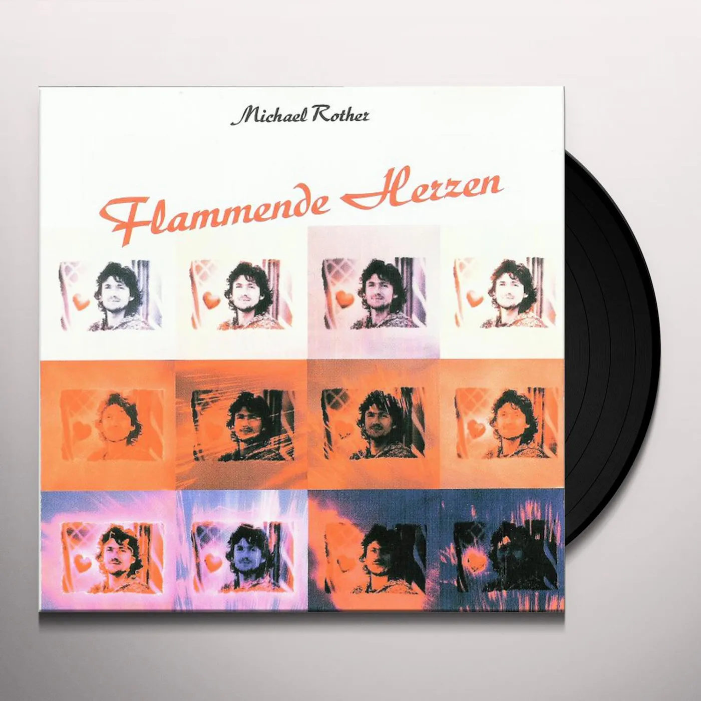 Michael Rother Flammende Herzen/Karussell Vinyl Record