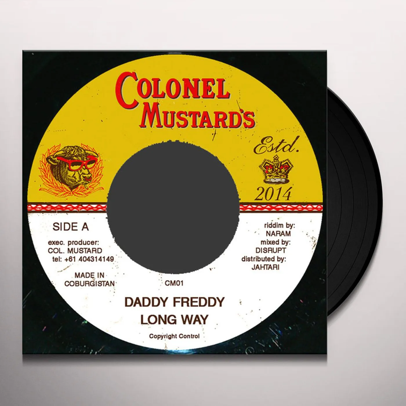 Daddy Freddy Long Way Vinyl Record