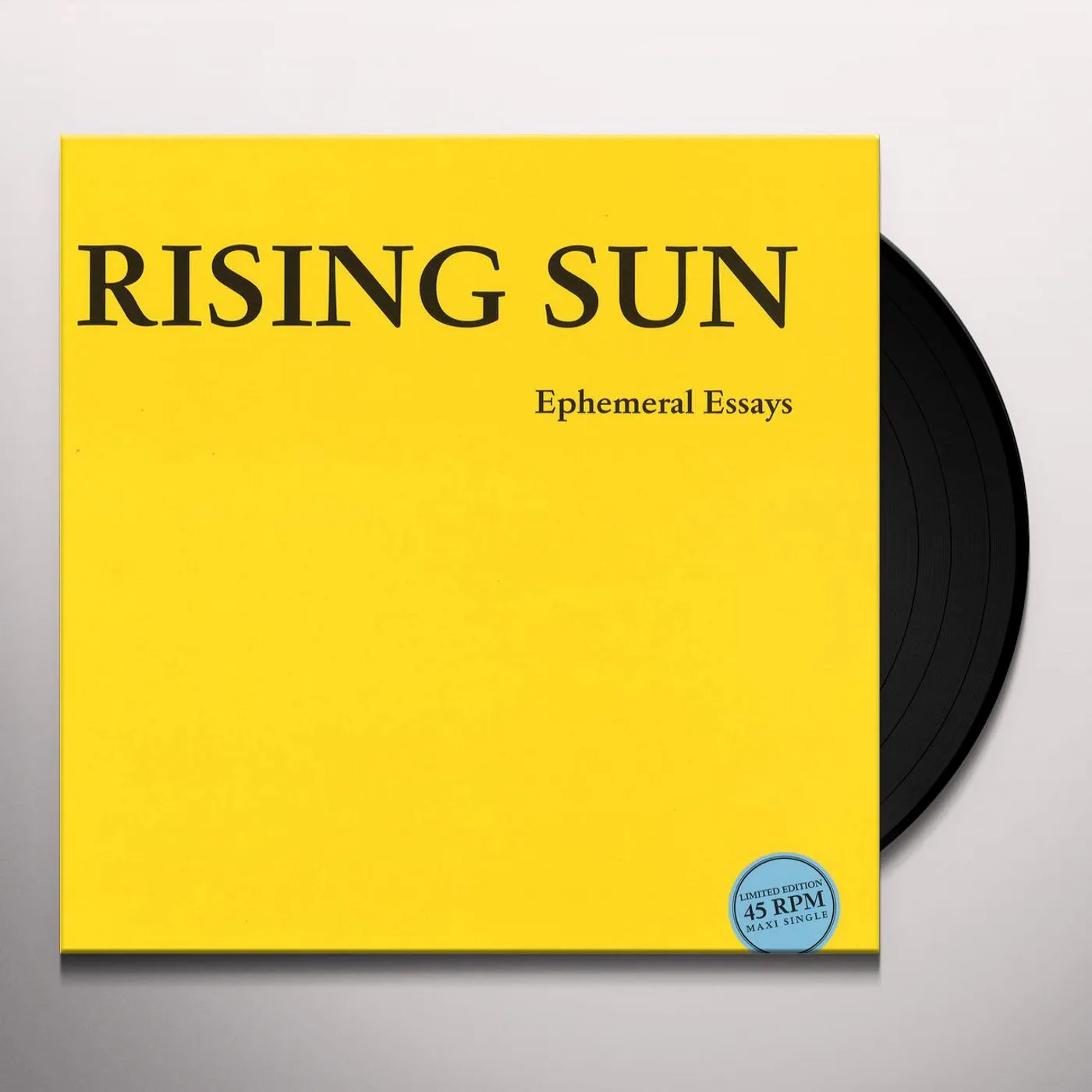 Rising Sun Ephemeral essays Vinyl Record