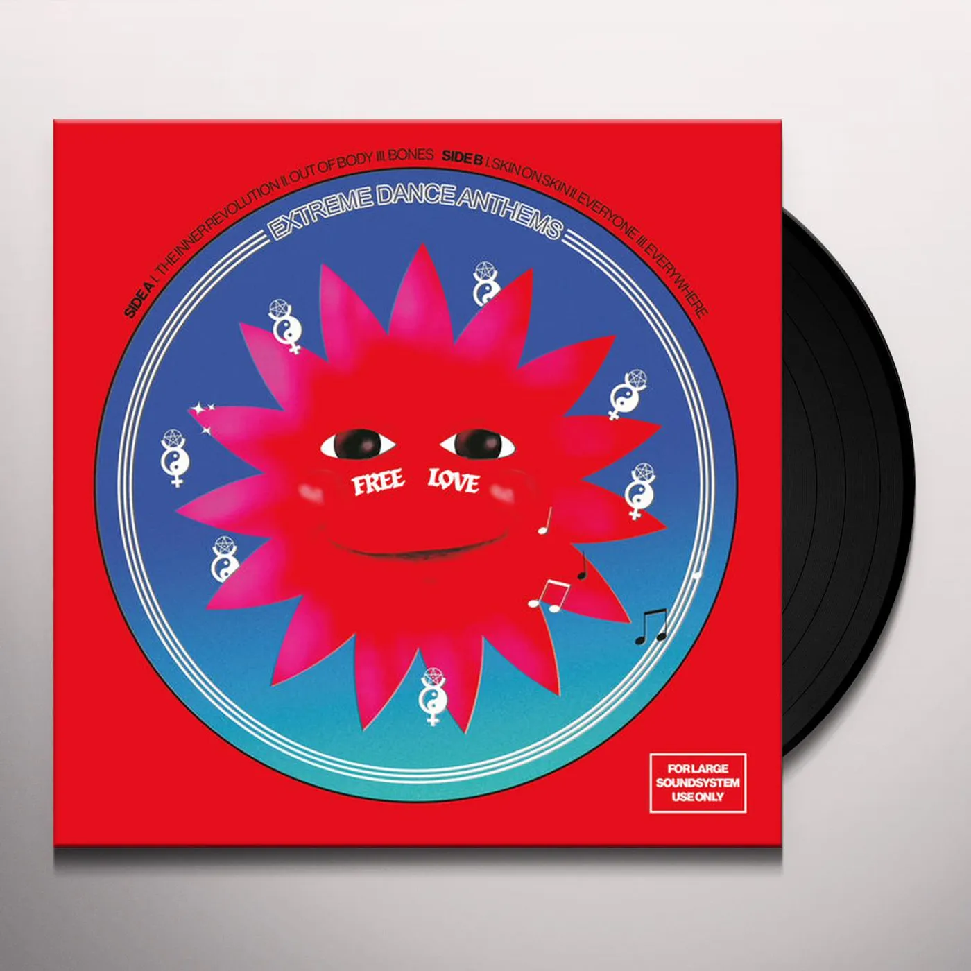 Free Love Extreme dance anthems lp Vinyl Record