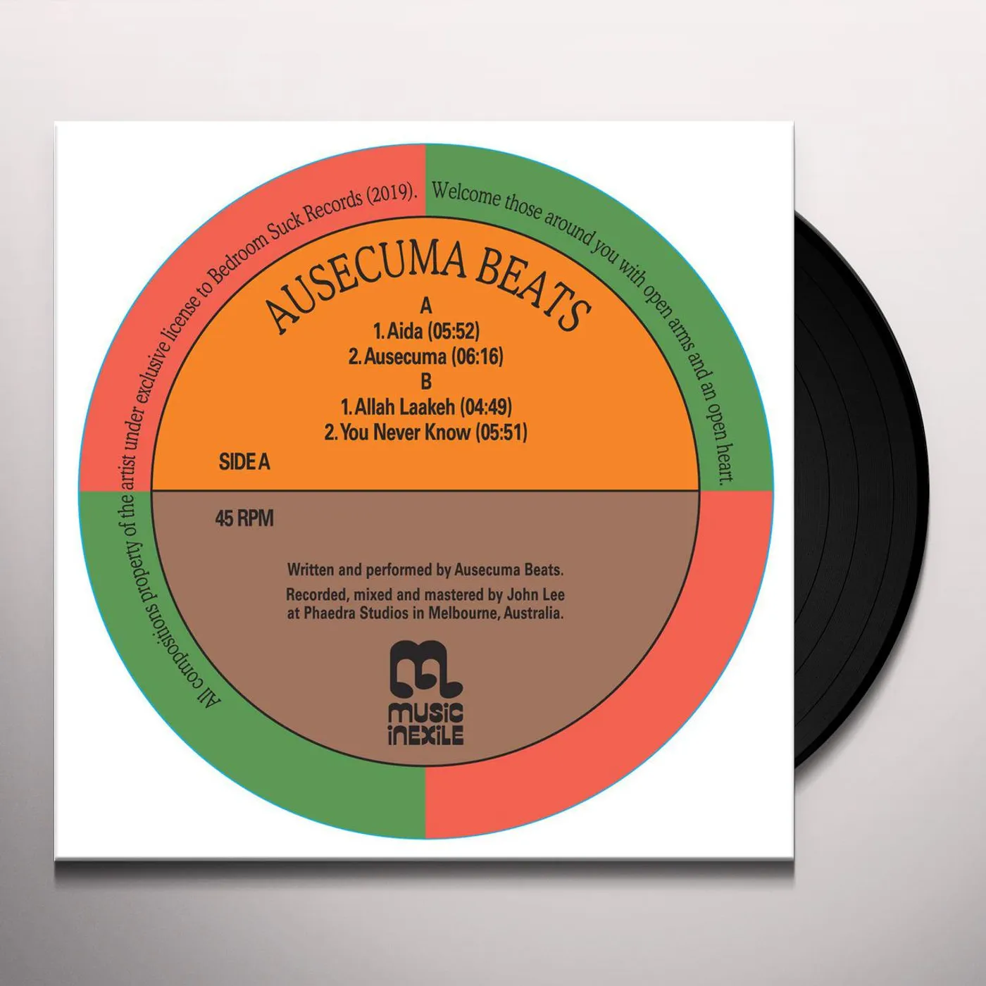 Ausecuma Beats Vinyl Record