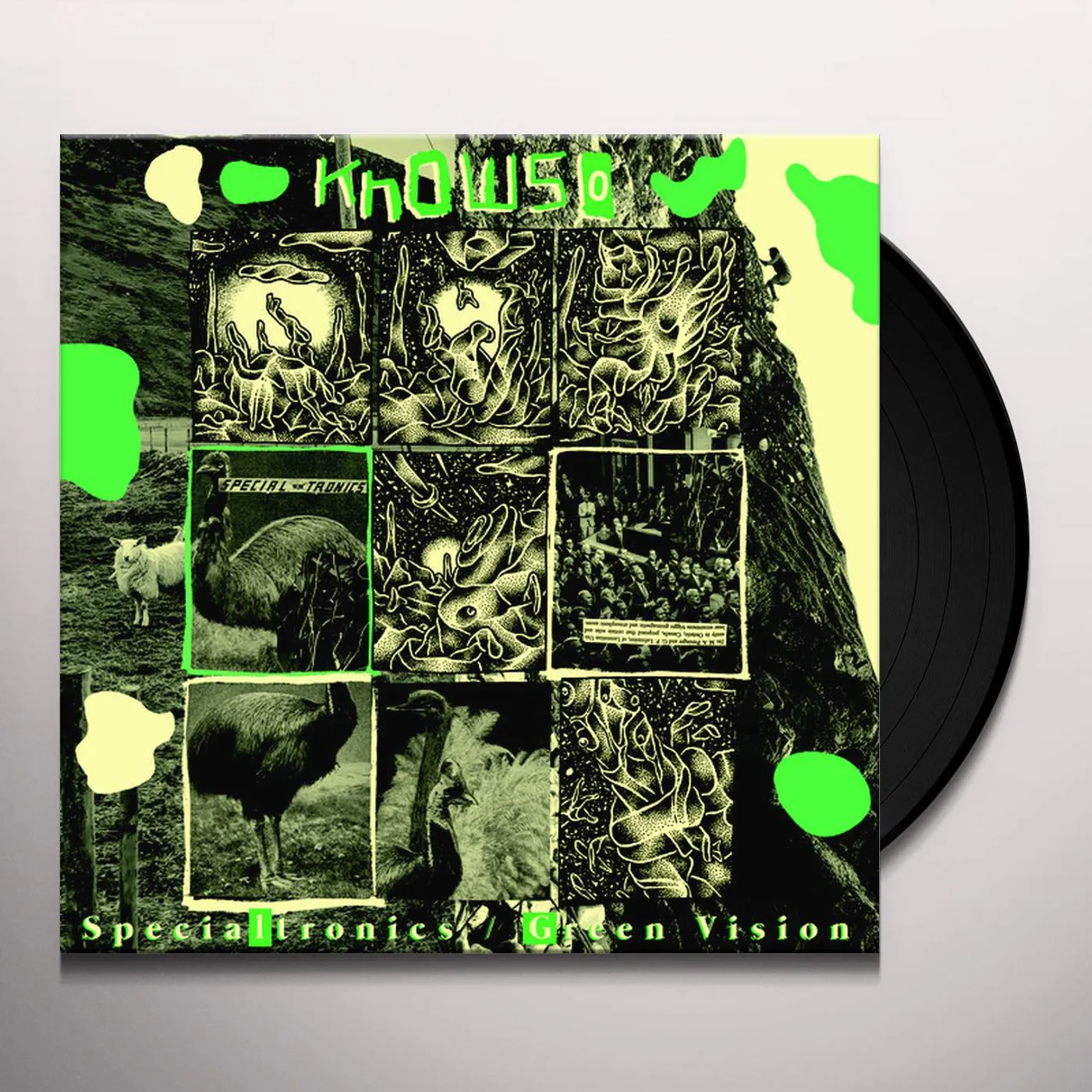 KNOWSO Specialtronics Green Vision Vinyl Record