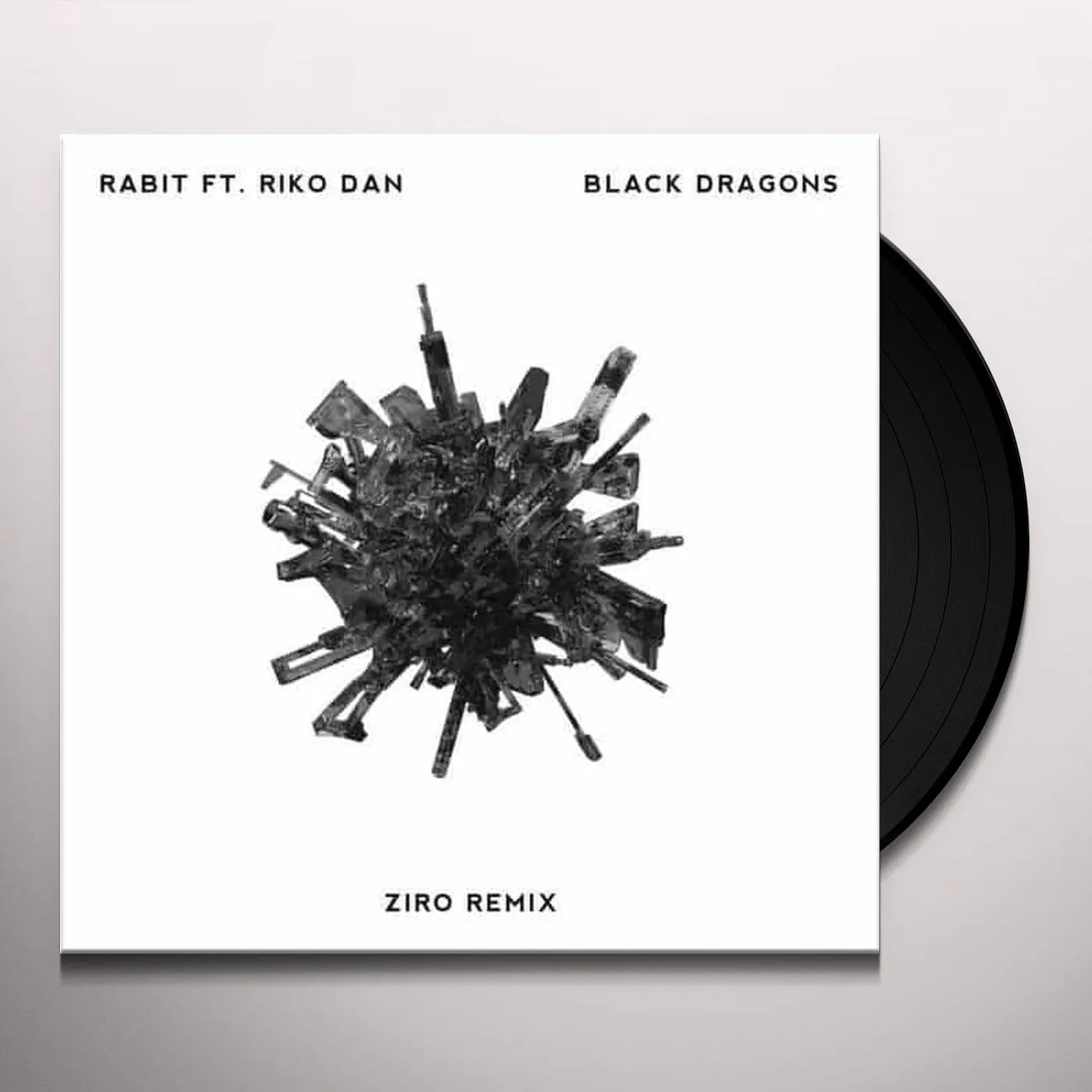 Rabit Black dragons/ziro remix Vinyl Record