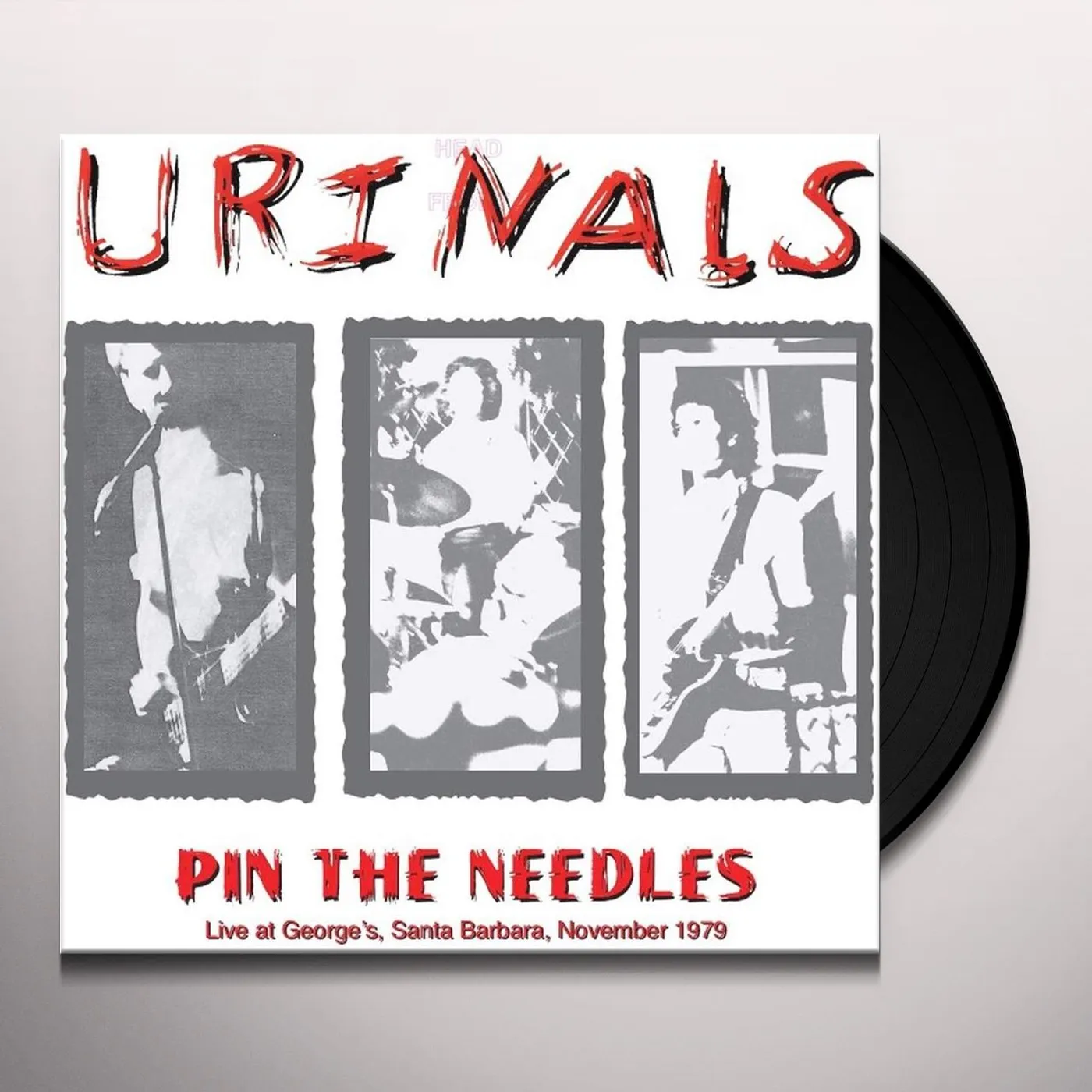 Urinals Pin the needles live at georges santa barbara november 1979 Vinyl Record