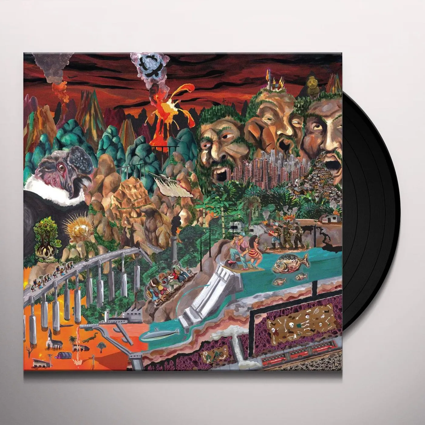 Los Pirañas Historia natural Vinyl Record