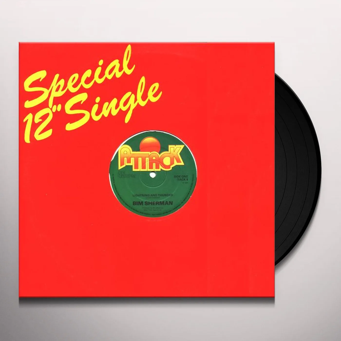 Bim Sherman Lightning & Thunder Vinyl Record