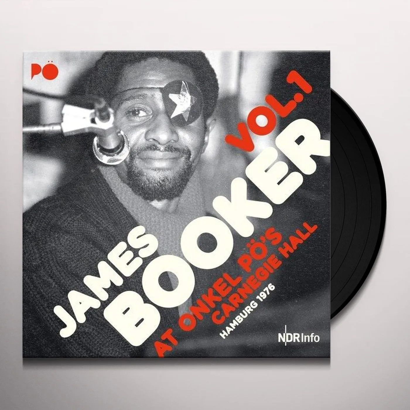 James Booker At Onkel Po's Carnegie Hall Hamburg 1976 Vol. 1 Vinyl Record