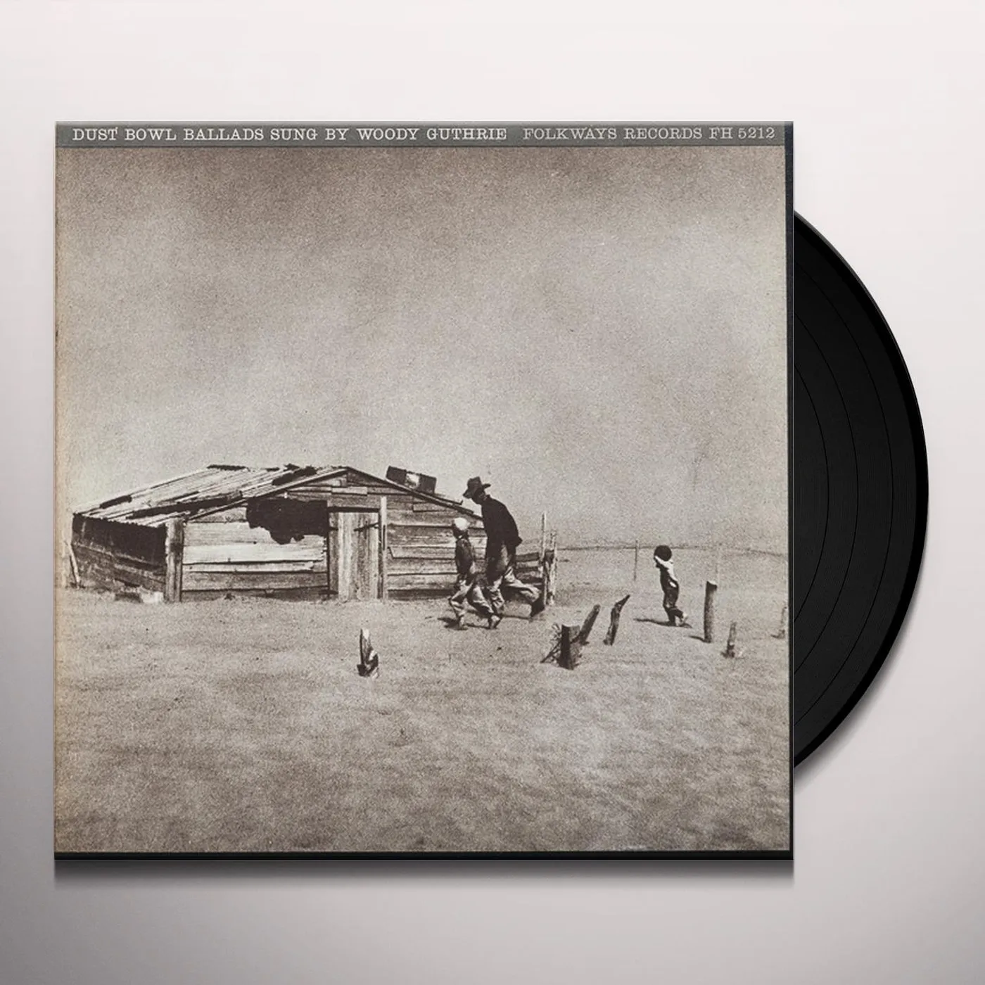 Woody Guthrie Dust Bowl Ballads Vinyl Record