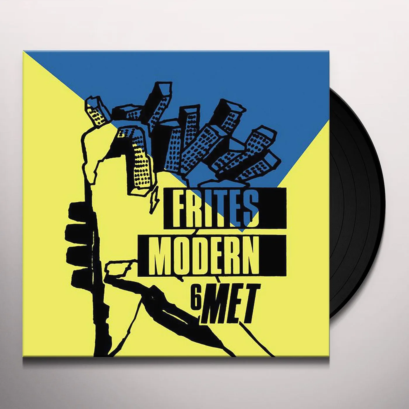 Frites Modern 6 met Vinyl Record