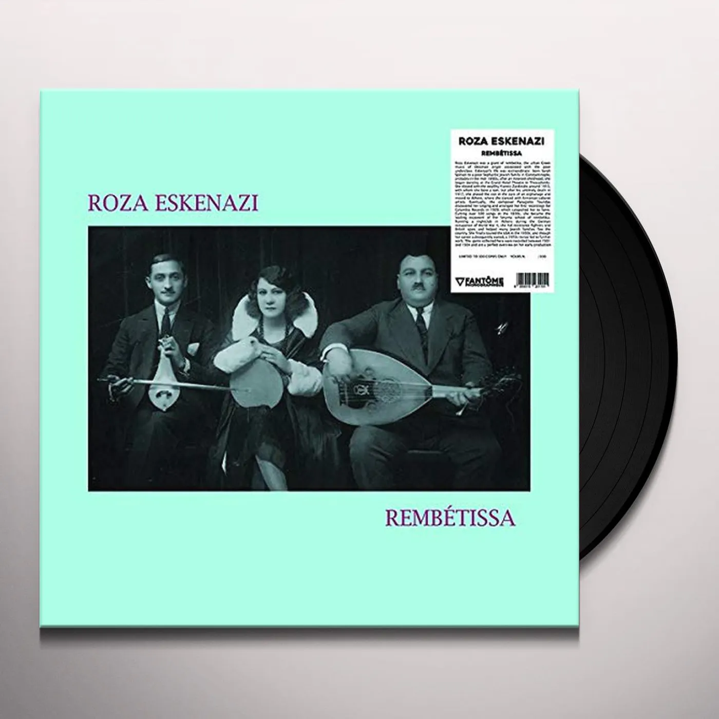 Roza Eskenazi Rembetissa Vinyl Record