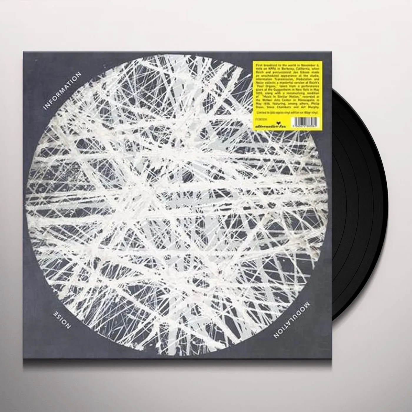 Steve Reich Information, Transmission, Modulation And Noise Vinyl Record