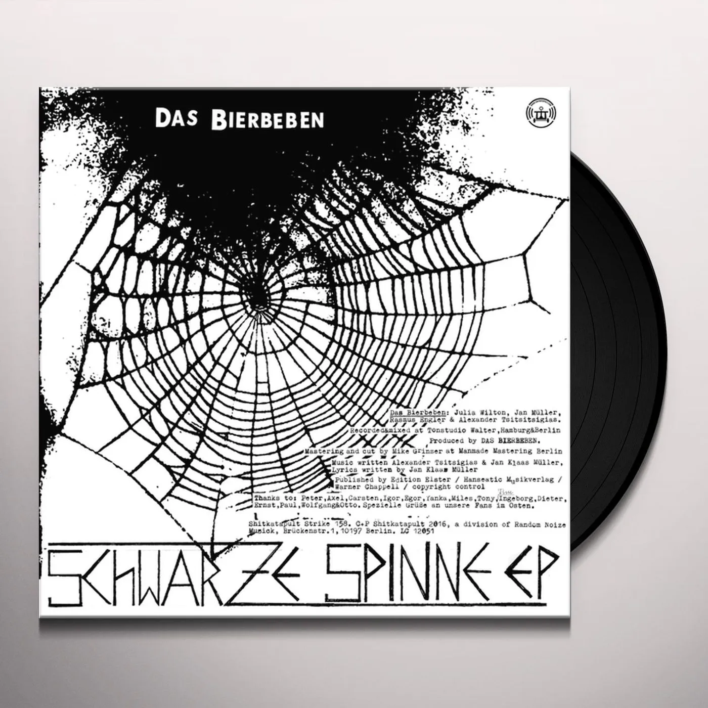 Das Bierbeben Schwarze spinne Vinyl Record