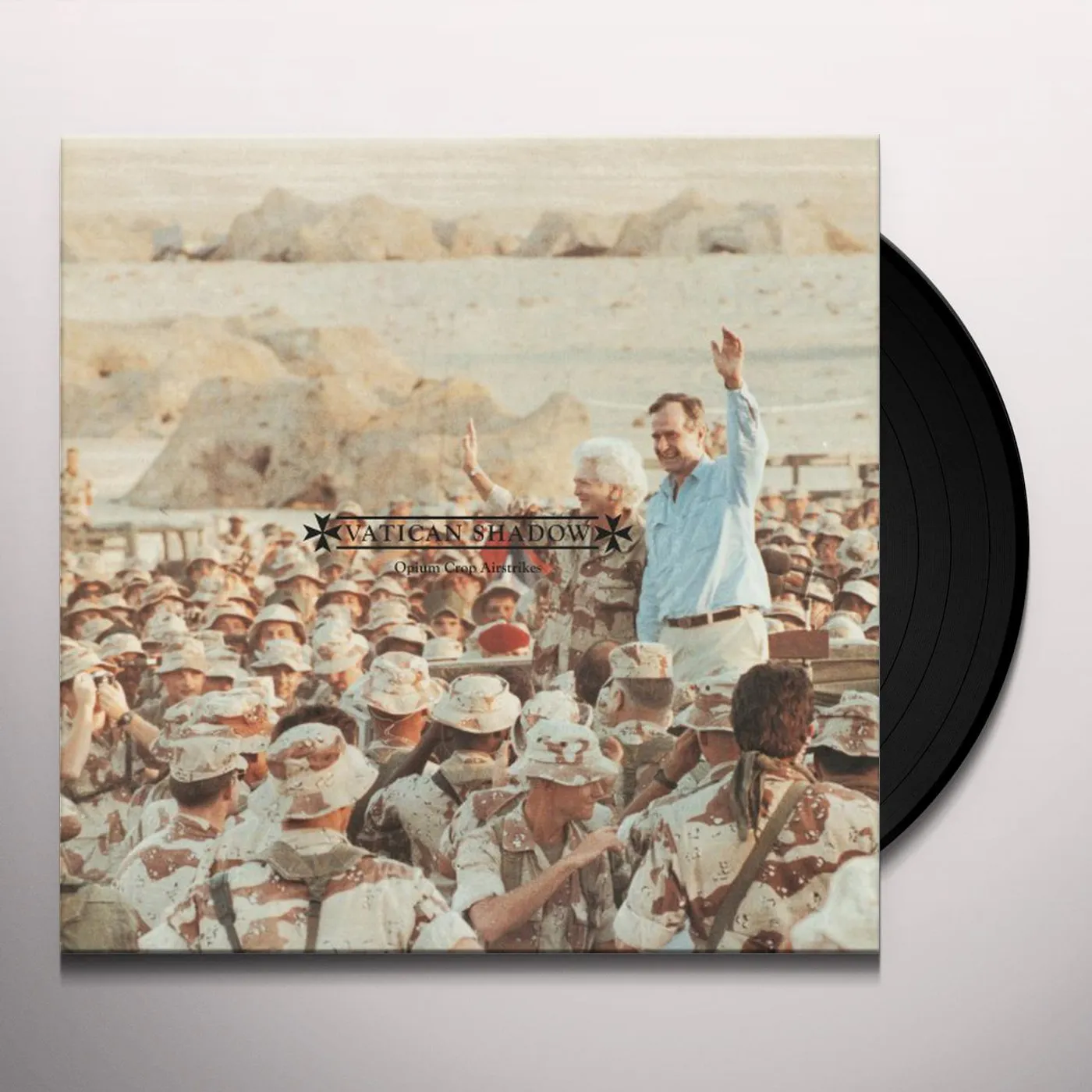 Vatican Shadow Opium Crop Airstrikes Vinyl Record
