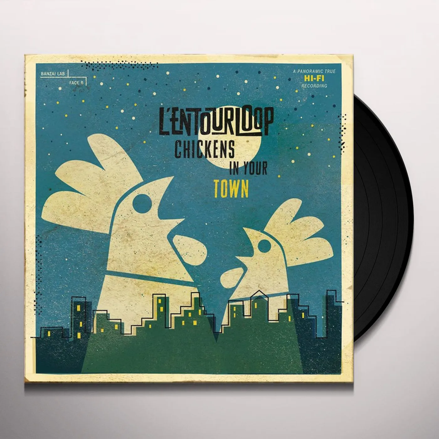 L'Entourloop Chickens in your town Vinyl Record