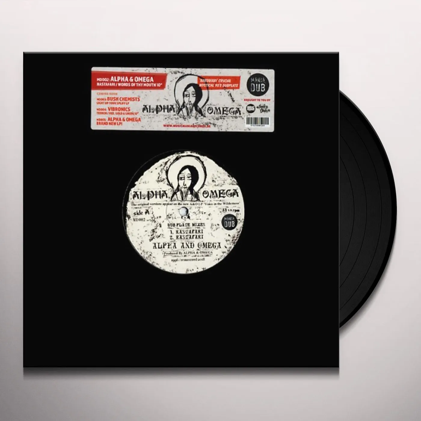 Alpha & Omega Rastafari/words of thy mouth Vinyl Record