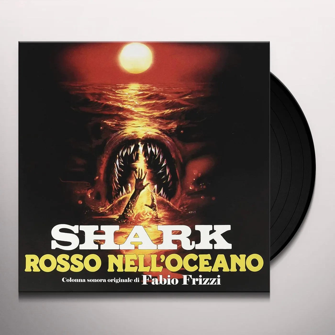 Fabio Frizzi Shark Rosso Nell'oceano (OST) Vinyl Record