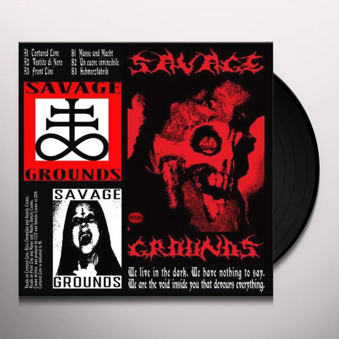 Savage Grounds Body Weight Compressor Vinyl Record