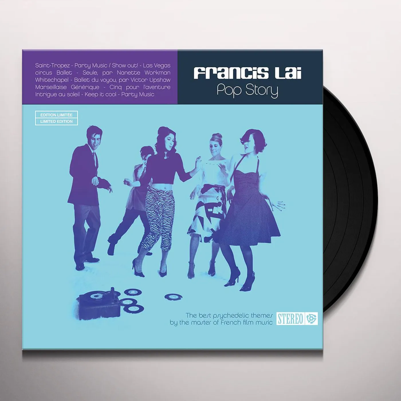 Francis Lai Pop story Vinyl Record