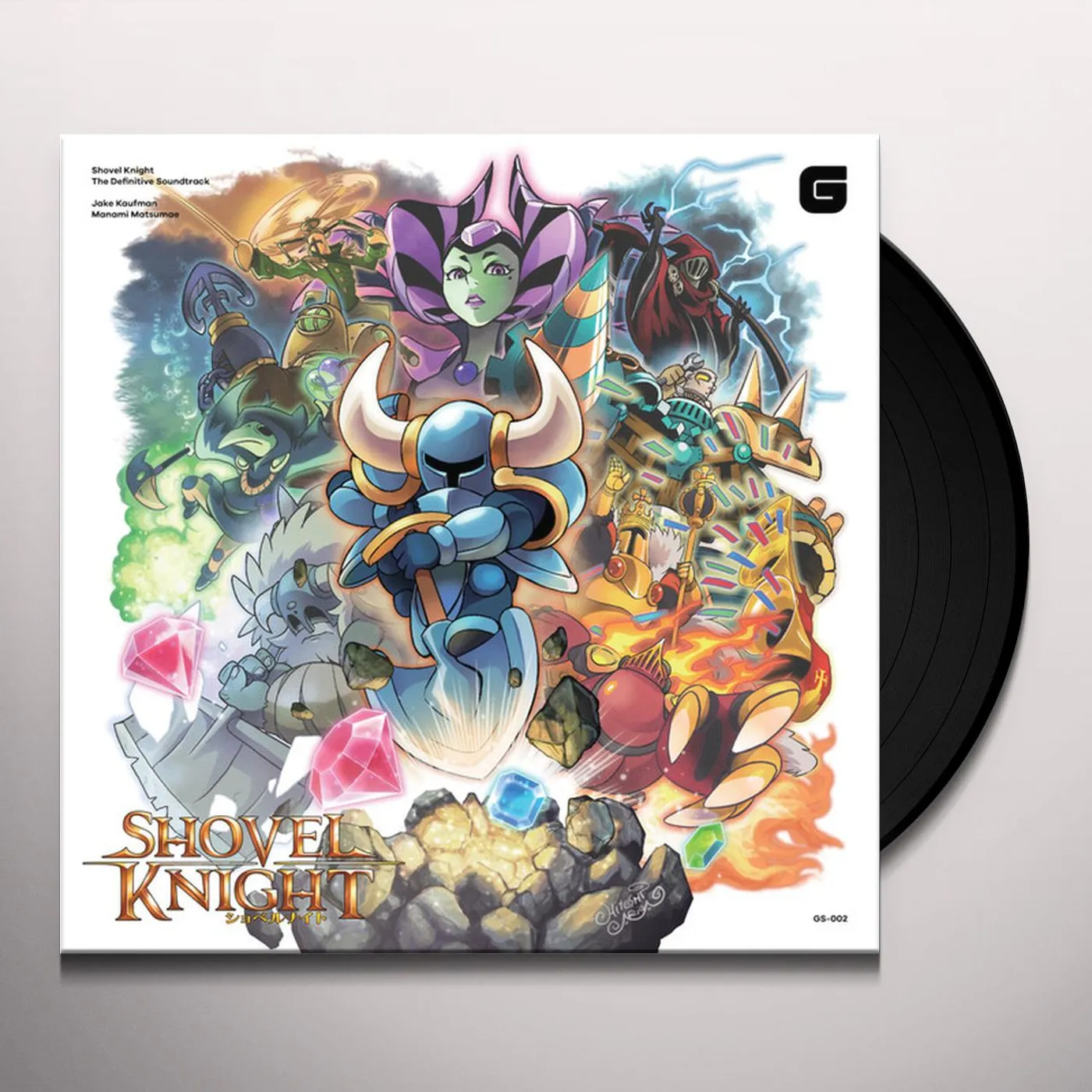 Jake Kaufman Shovel Knight: The Definitive Soundtrack (OST) Vinyl Record