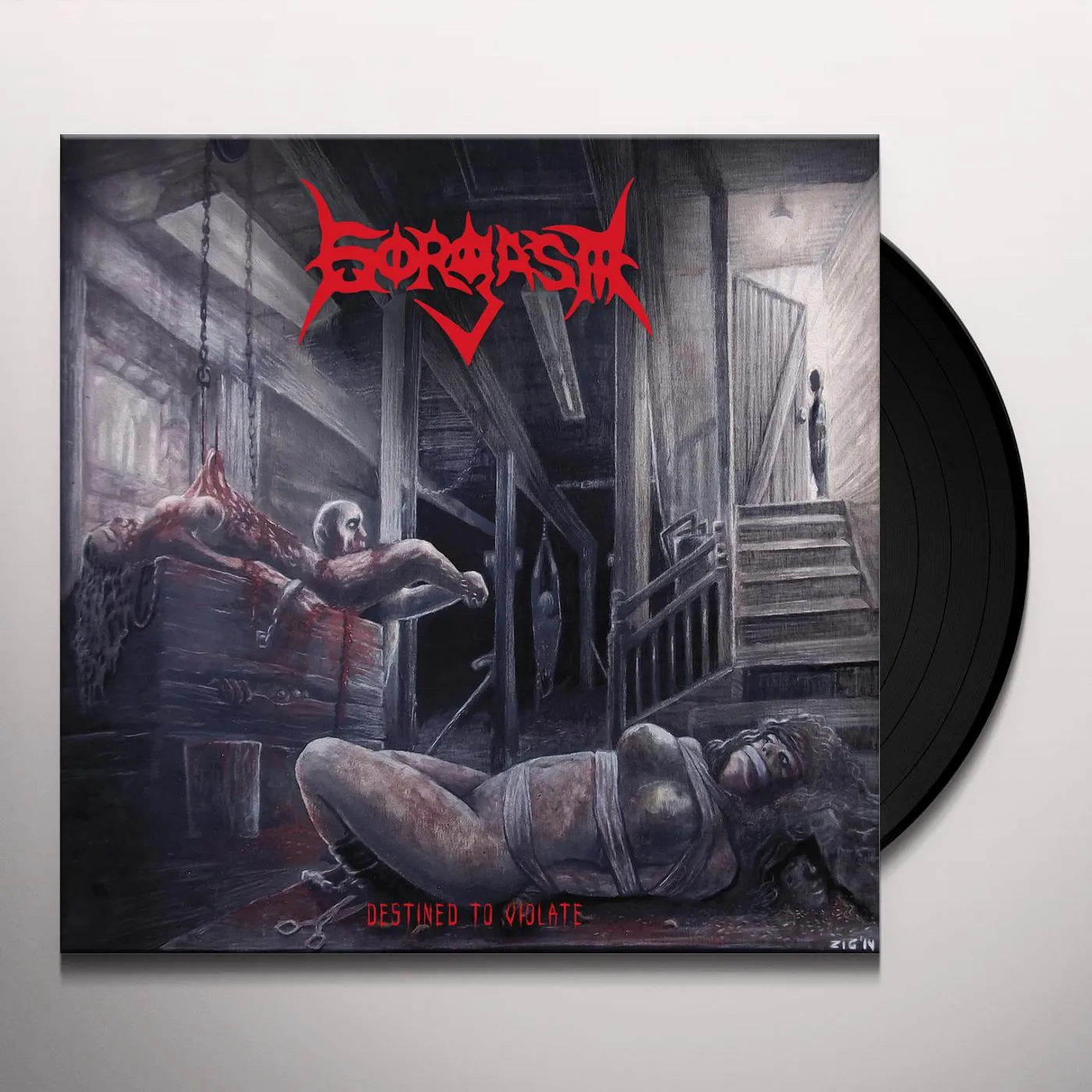 Gorgasm Destined to violate Vinyl Record