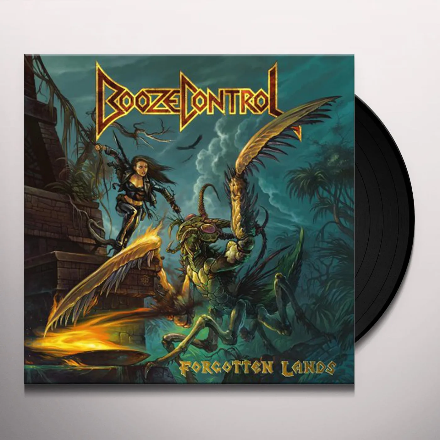 Booze Control Forgotten Lands Vinyl Record