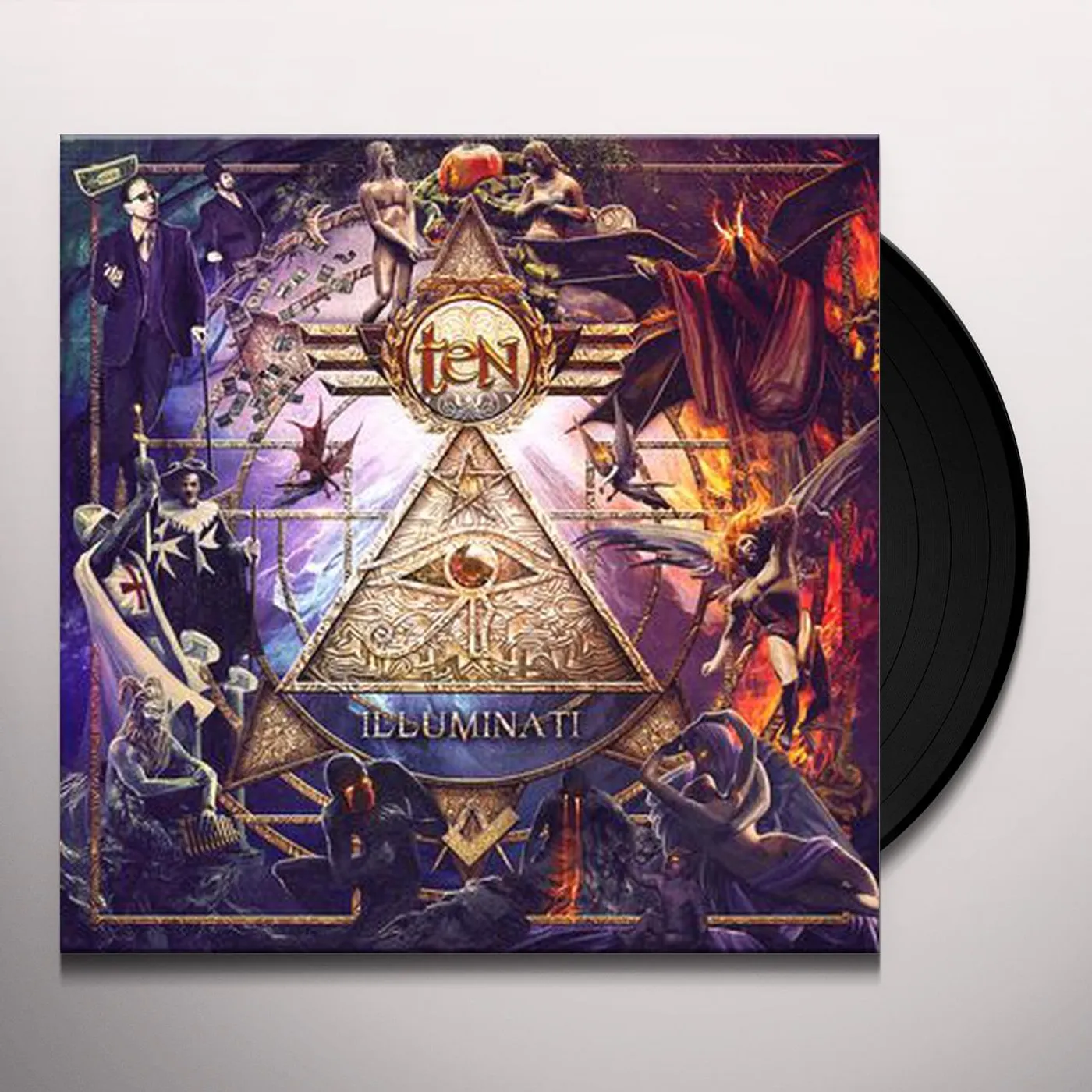 Ten Illuminati Vinyl Record