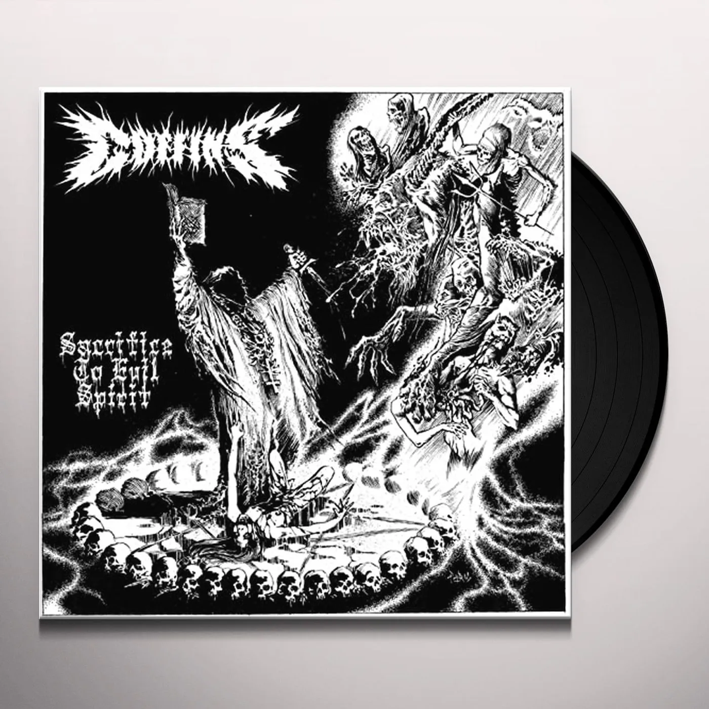 Coffins Sacrifice to evil spirit Vinyl Record
